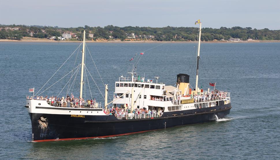Steamship Shieldhall Bank Holiday Monday Trip to the Solent