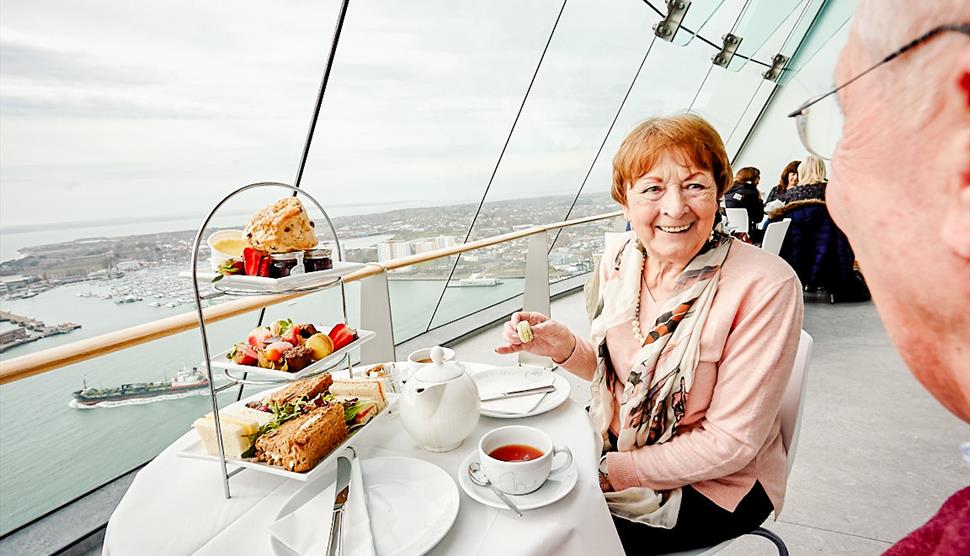 Mothers Day High Tea at Emirates Spinnaker Tower