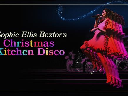 Sophie Ellis-Bextor performing on her Christmas Disco Tour
