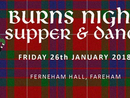 Burns Night Supper & Dance Fareham