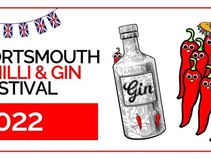 Logo image for the Portsmouth Chilli & Gin Festival 2022