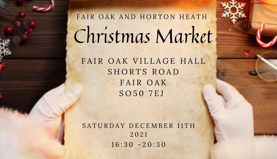 The Fair Oak and Horton Heath Christmas Market