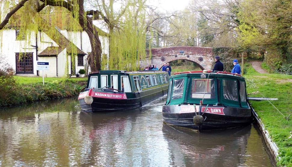 Accessible Boating Association Boat Tours on the Basingstoke Canal
