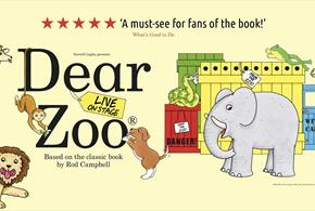 Poster for the Dear Zoo theatre production