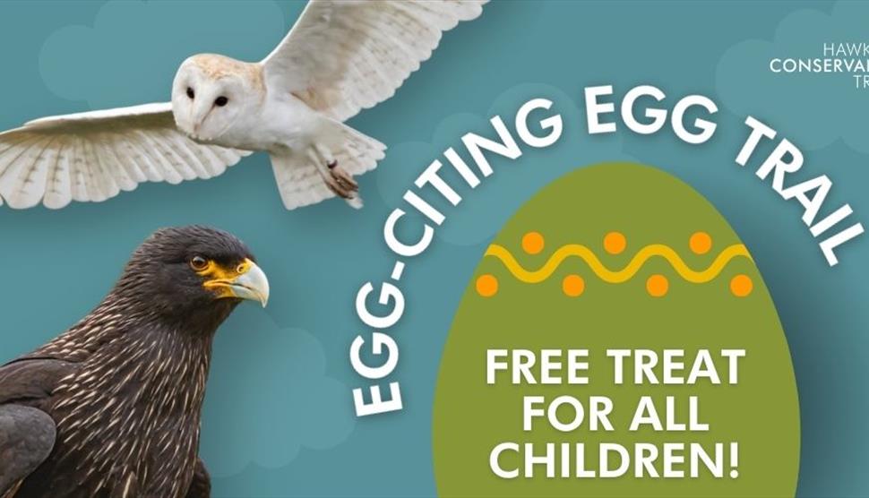 Egg-citing Easter Trail at Hawk Conservancy Trust