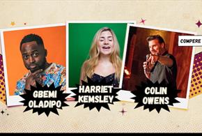 Stand Up in the Basement Comedy - Gbemi Oladpio | Harriet Kemsley at Heartbreakers