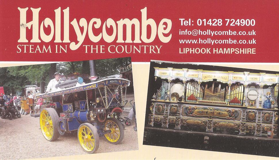 Fairground Weekend & Mechanical Organ Gathering at Hollycombe Steam