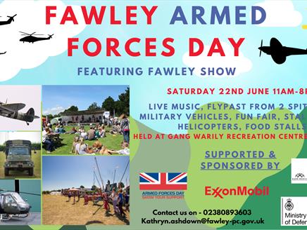 Fawley Armed Forces Day featuring Fawley Show