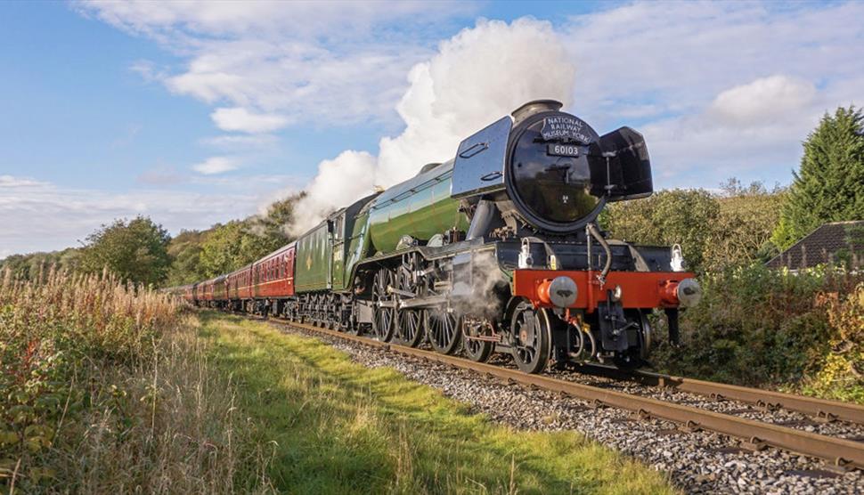 Flying Scotsman Visits the Watercress Line