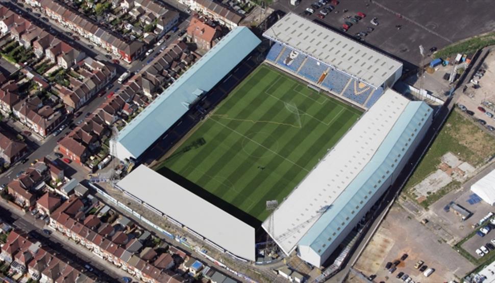 Fratton Park, home of Portsmouth Football Club