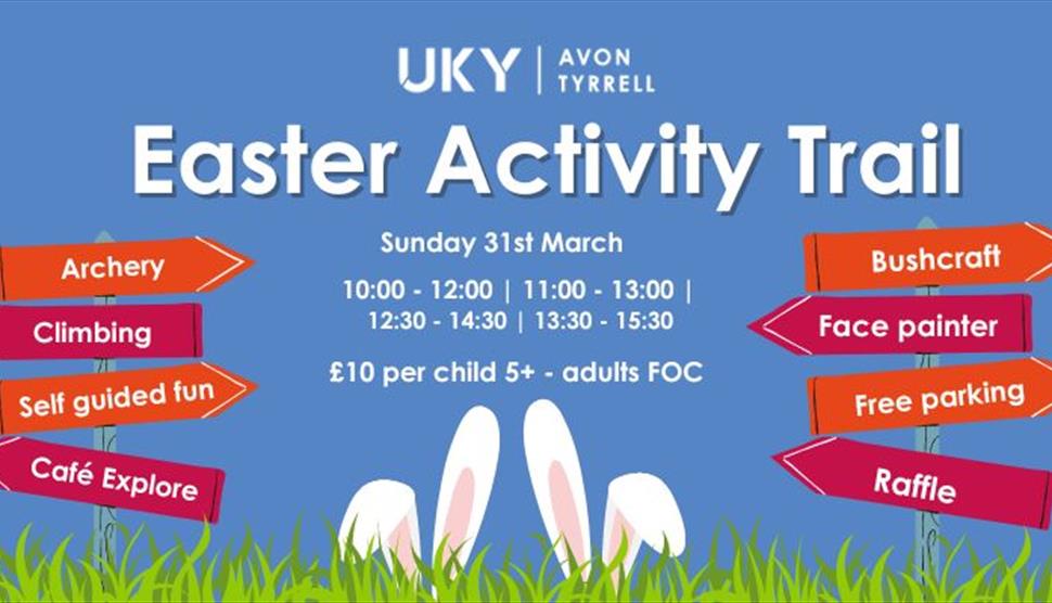 Easter Activity Trail at Avon Tyrrell Outdoor Centre