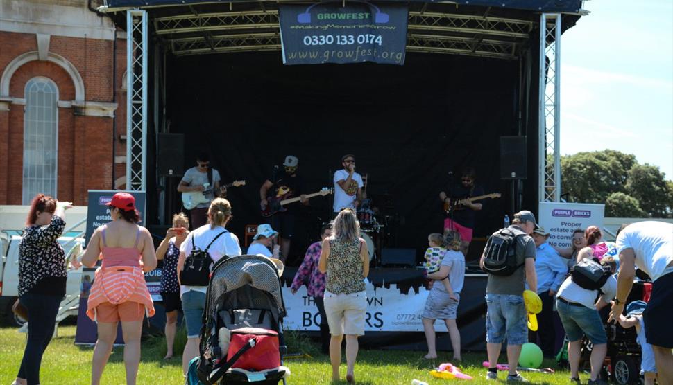 GROWfest community Music Festival at Royal Victoria Country Park
