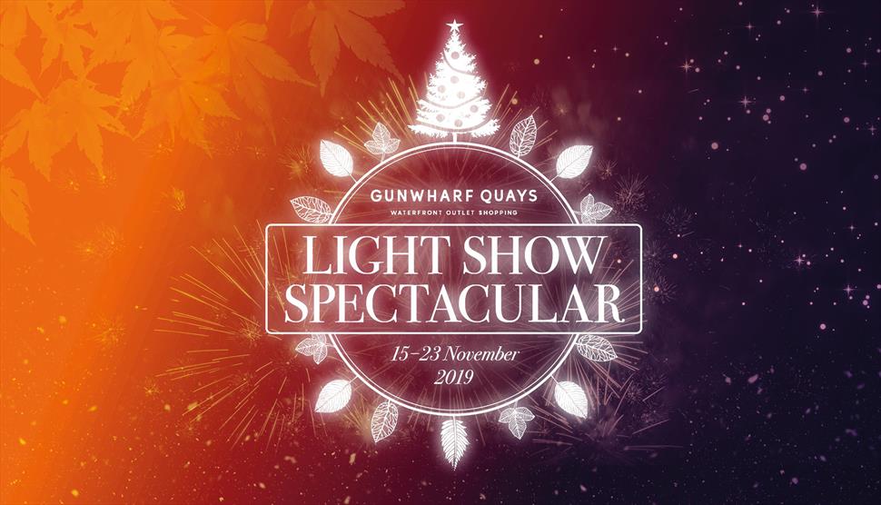 Light Show Spectacular at Gunwharf Quays
