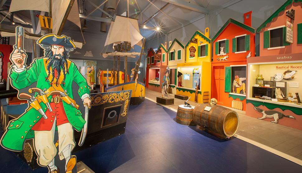 Horrible Histories® Pirates: The Exhibition at Portsmouth Historic Dockyard