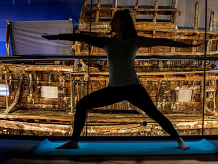 Yoga at the Museum at The Mary Rose