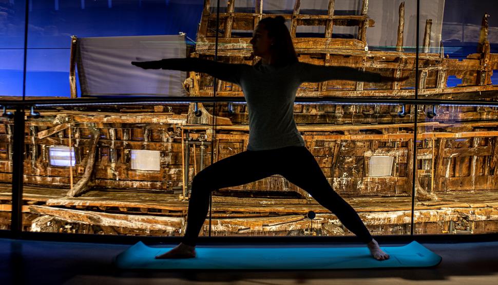Yoga in the Museum at The Mary Rose