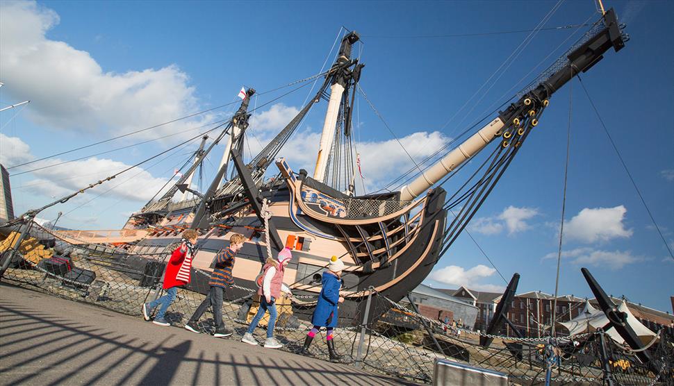 Sail into Adventure this Half Term at Portsmouth Historic Dockyard