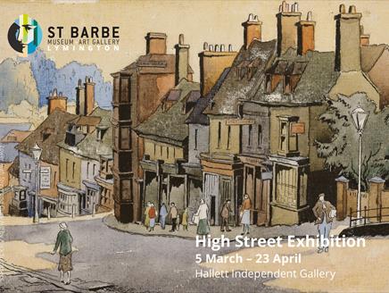 Lymington High Street Exhibition at St Barbe Museum and Art Gallery