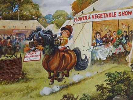 100 years of Norman Thelwell at Mottisfont