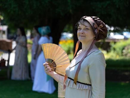 Regency Dress Up Day Walk at Jane Austen's House