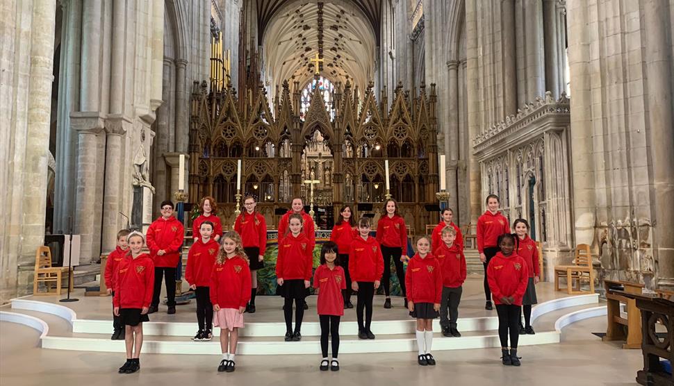 Junior Choir End of Year Concert at Winchester Cathedral