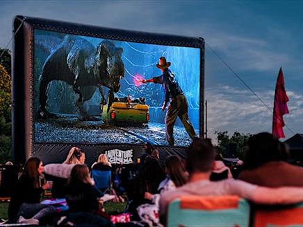 Adventure Cinema at Stansted Park: Jurassic Park at Stansted House