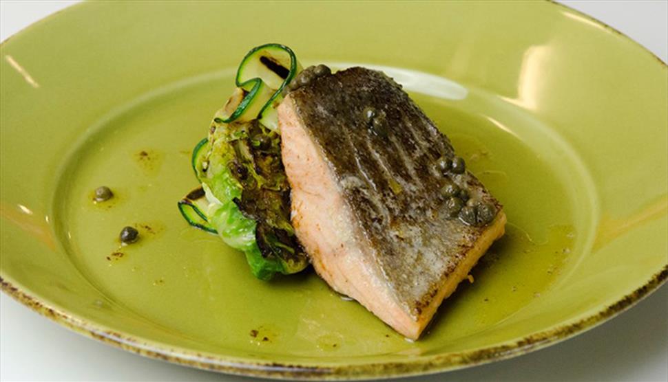 Sharpen your skills using Fish at Lainston House Hotel's Cookery School