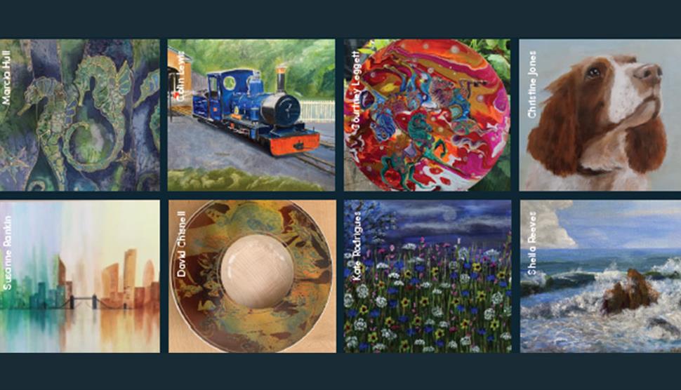 Look Twice Artists' Exhibition at Exbury Gardens & Steam Railway