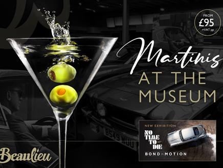 Martini's at the museum after hours exclusive event at Beaulieu