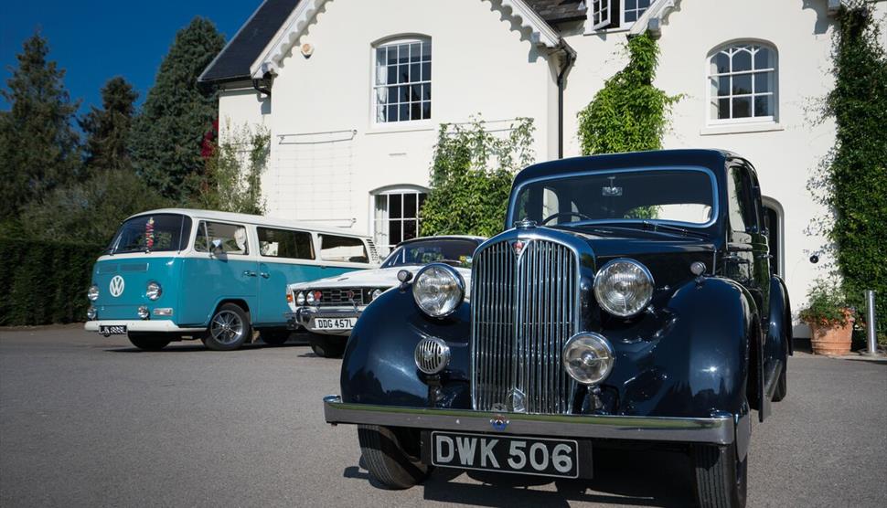 Classic Vehicles in the Garden at Sir Harold Hillier Gardens