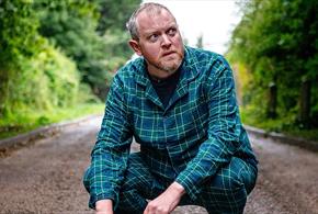 Photograph of Miles Jupp for his latest touring show: On I Bang