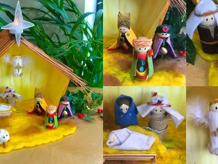 Make Your Own Nativity Workshops at The Log Cabin