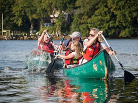 Family Canoeing with New Forest Activities