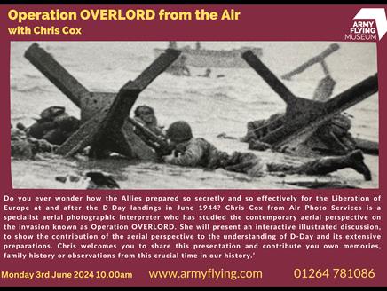 Operation OVERLORD from the Air with Chris Cox at Army Flying Museum