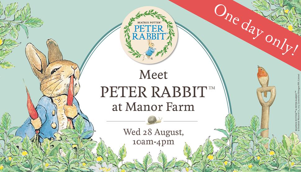 A Day Out with Peter Rabbit™ at Manor Farm