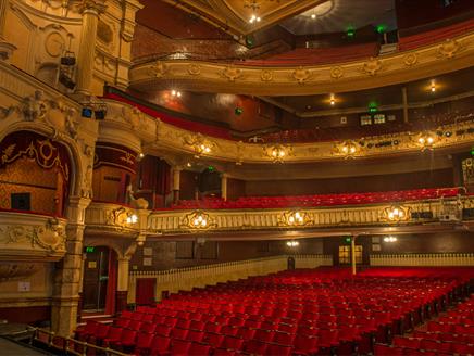 The grand surrounds of the Kings Theatre Southsea