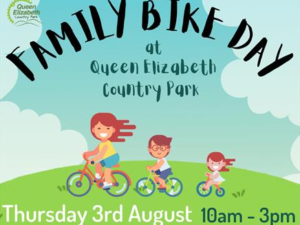 Family Bike Day at Queen Elizabeth Country Park