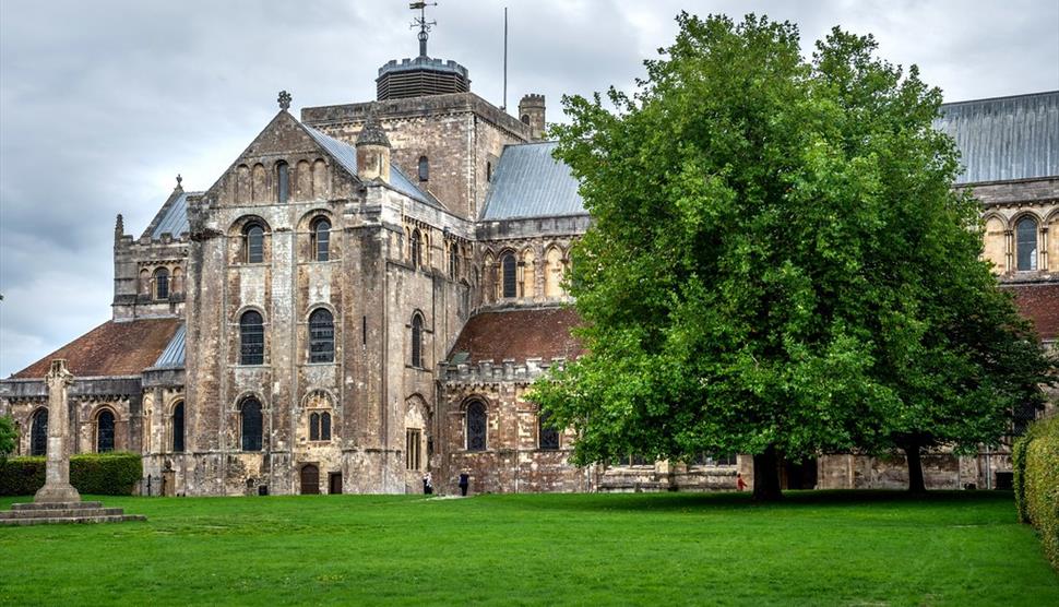 Romsey Abbey, part of the Romsey Heritage Trail Walk