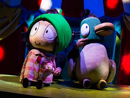 Sarah and Duck's Big Top Birthday at Nuffield Southampton Theatres Campus