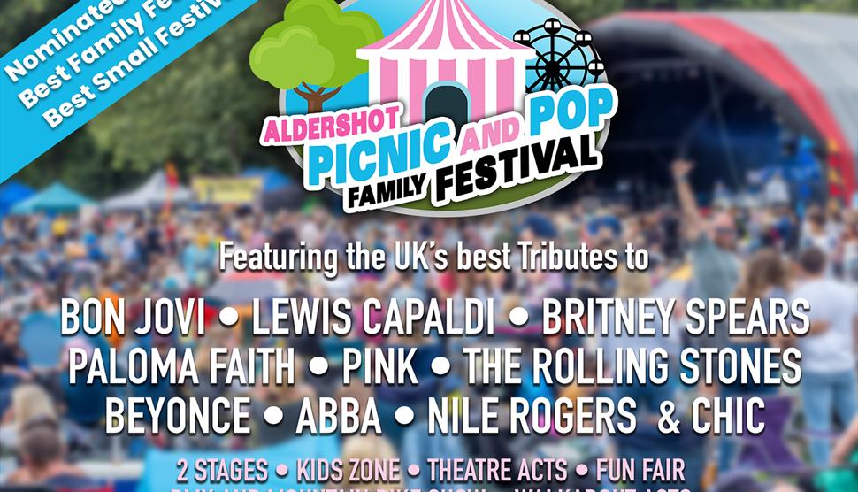 Picnic and Pop Family Festival Aldershot