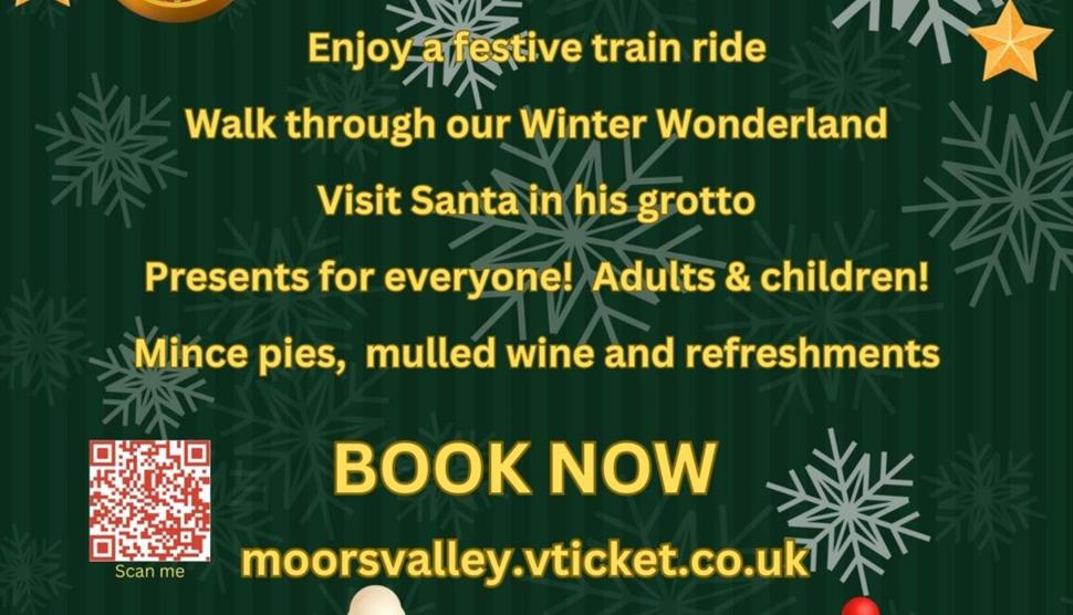 Santa Specials at Moors Valley Railway