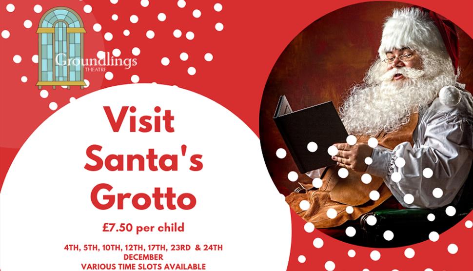 Flyer image for Santa's Grotto at the Groundlings Theatre