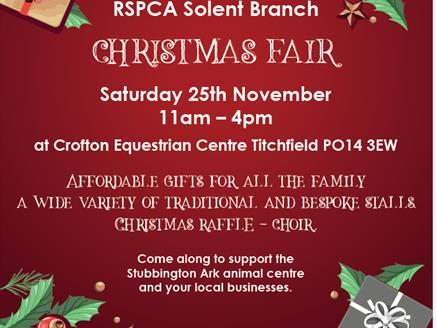 RSPCA Solent Branch Christmas Fair