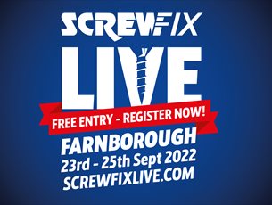 Screwfix Live 2022 at Farnborough International Exhibition & Conference Centre