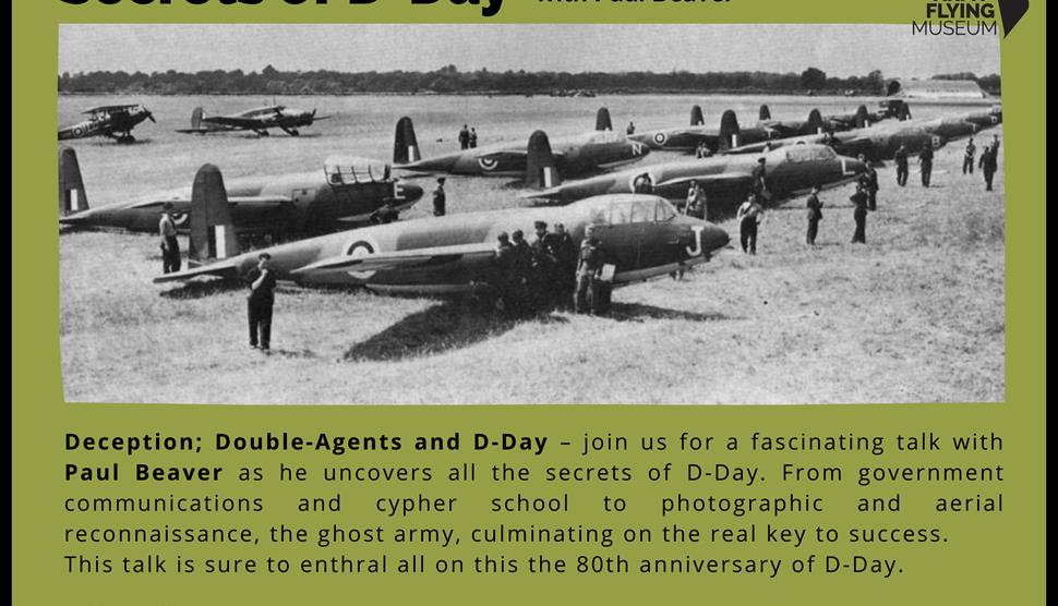 Secrets of D-Day with Paul Beaver at Army Flying Museum