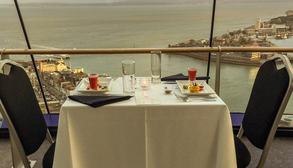 Sky Dining at Emirates Spinnaker Tower