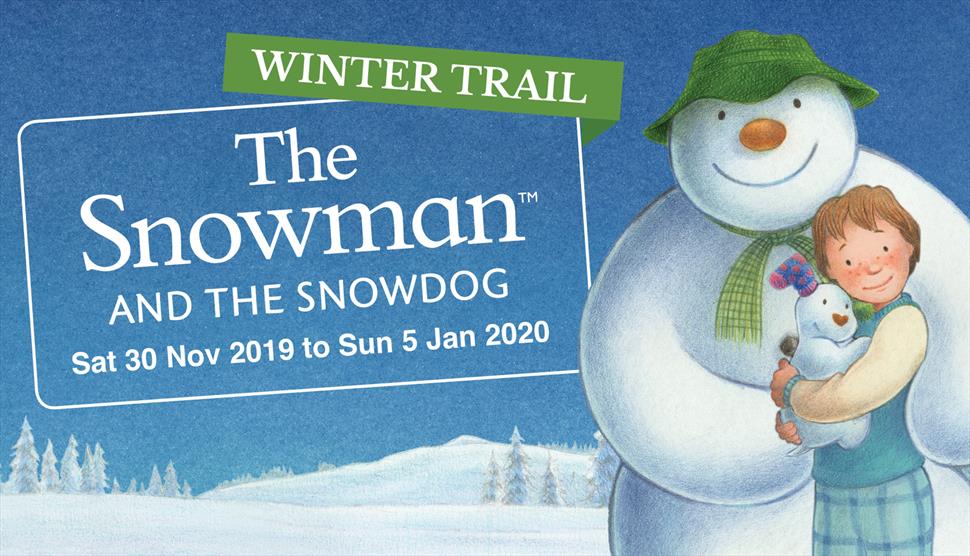 The Snowman and the Snowdog Winter Trail at Sir Harold Hillier Gardens