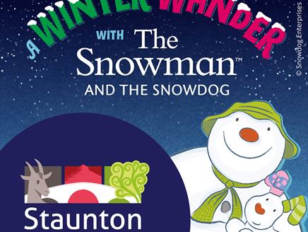 A Winter Wander with The Snowman™ and The Snowdog at Staunton Country Park