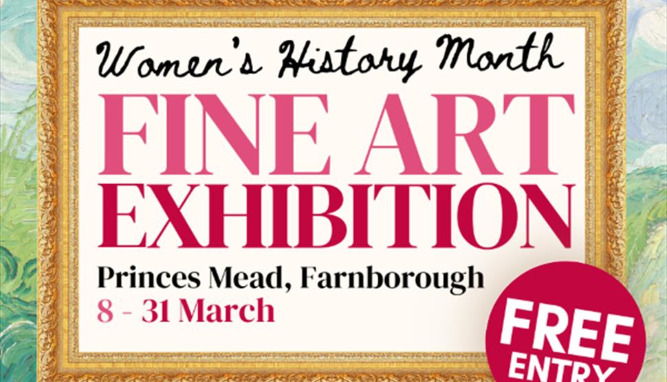 Women's History Month - Fine Art Exhibition at Princes Mead Shopping Centre