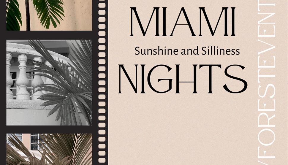 Miami NIghts 1970s Glamour Supperclub and Disco at Palais Des Vaches
